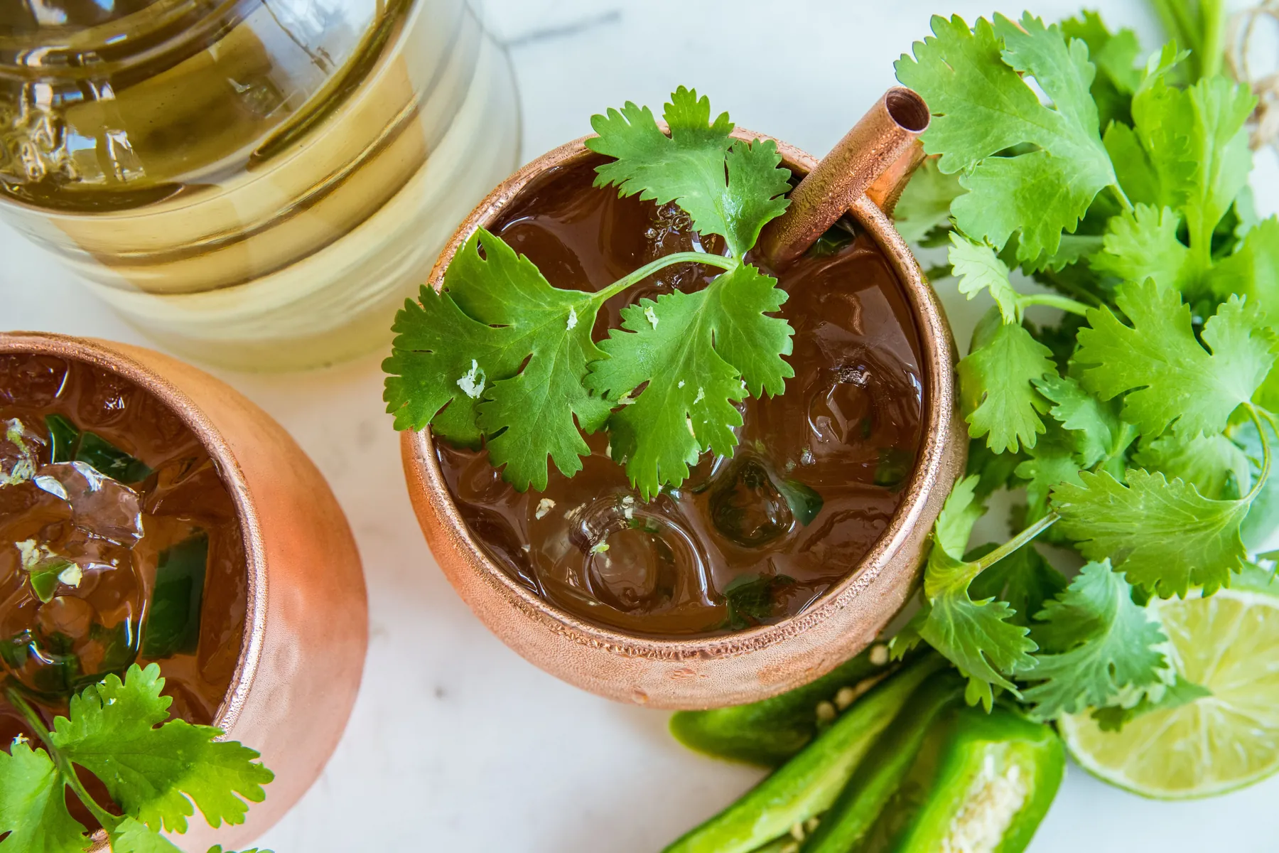 A tortilla soup course