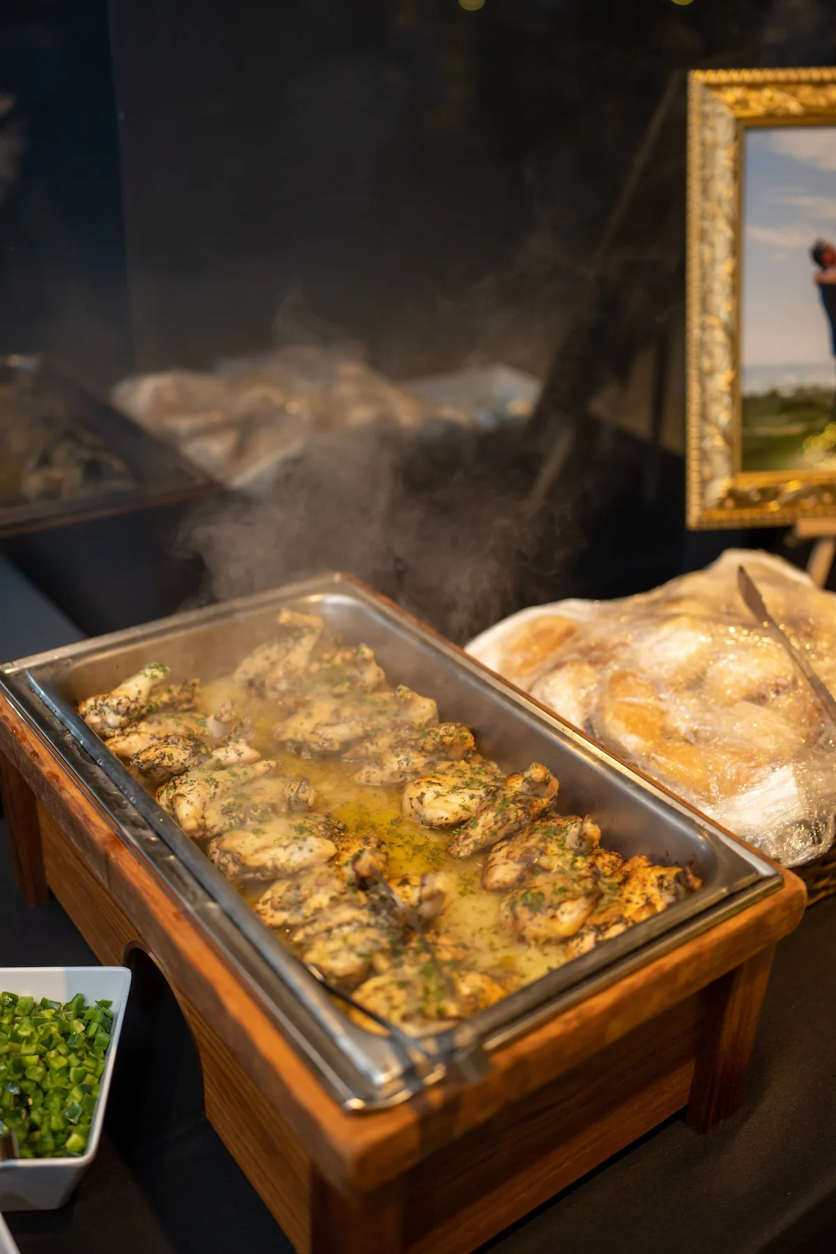 A dish from the Buffets menu