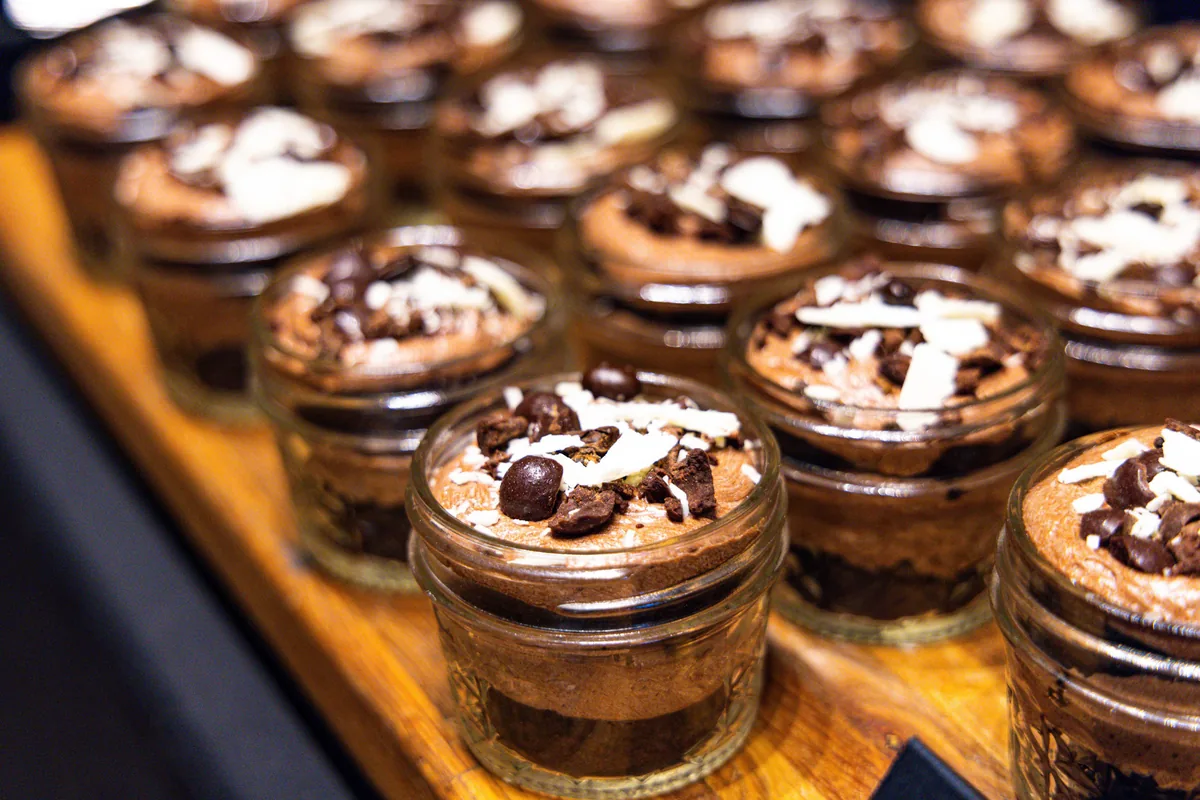 A dish from the Desserts menu