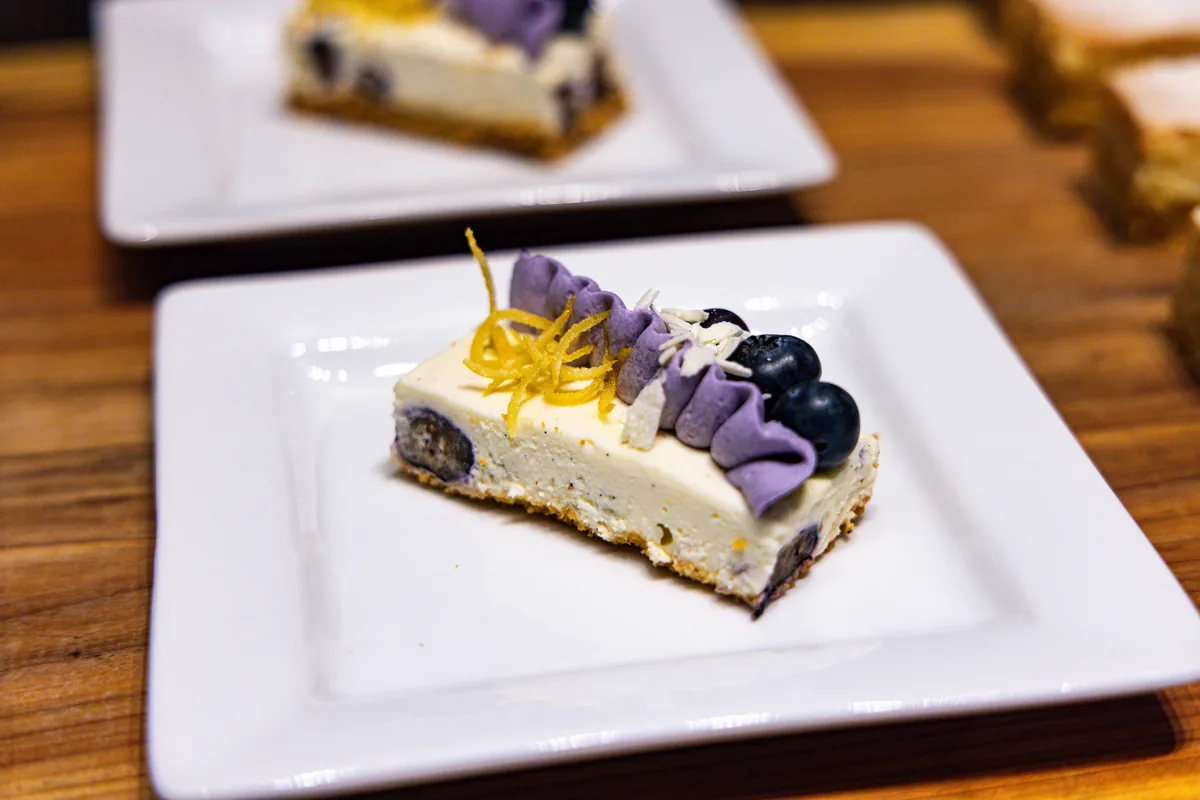 A dish from the Desserts menu