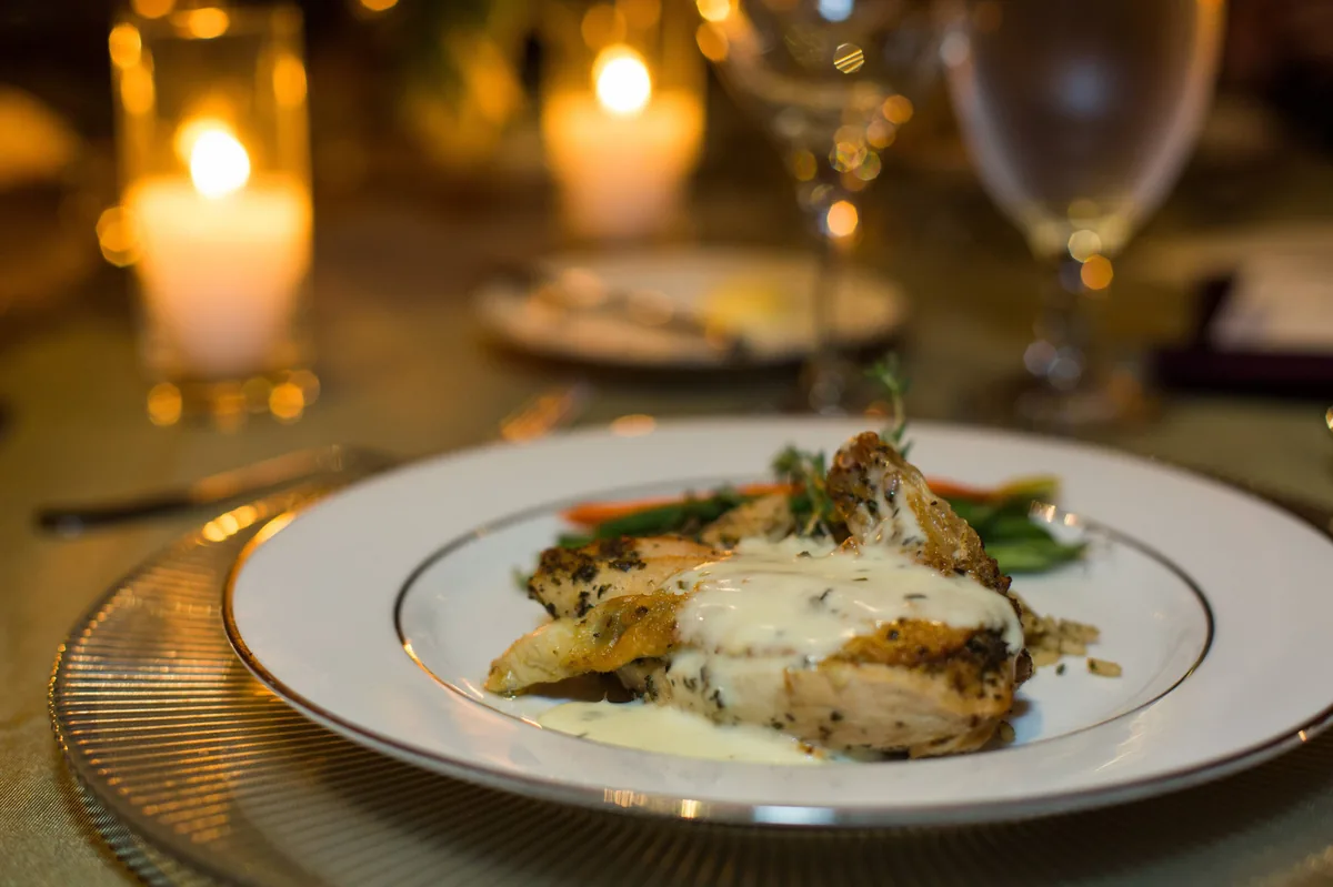 A dish from the Plated Entr'es menu