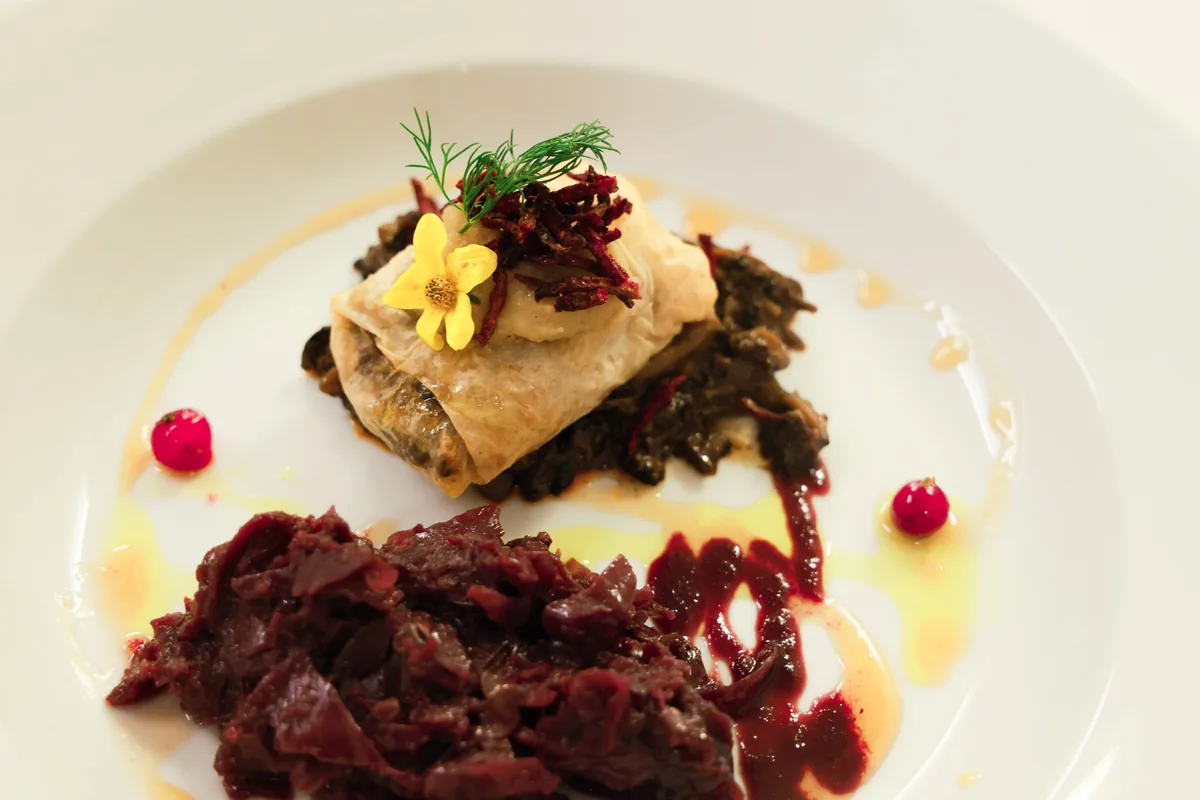 A dish from the Plated Entr'es menu