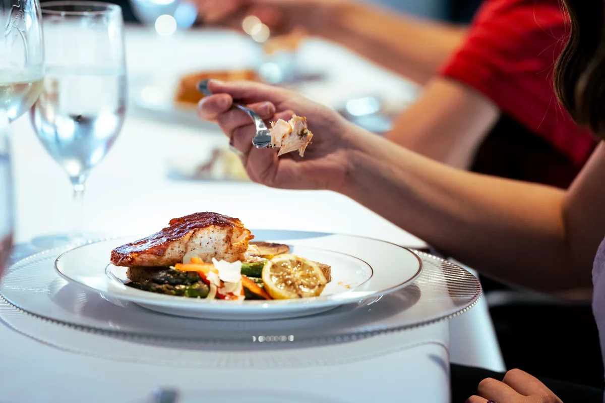 A dish from the Plated Entr'es menu