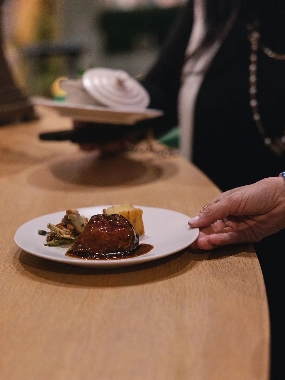 A dish from the Stations menu