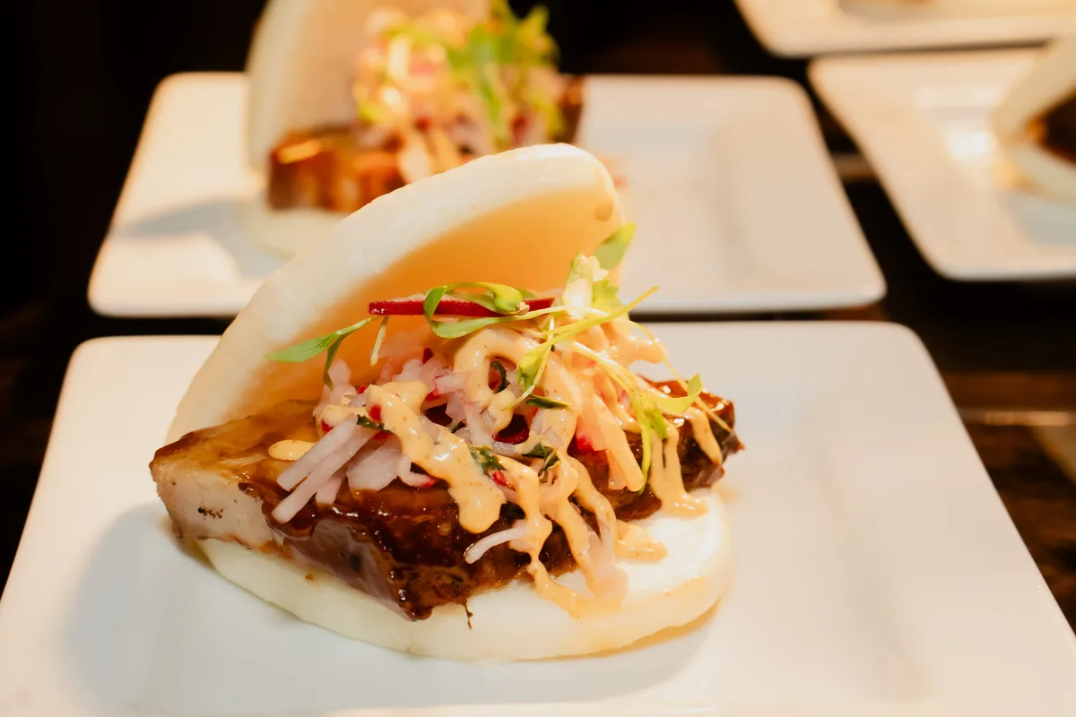 A dish from the Stations menu